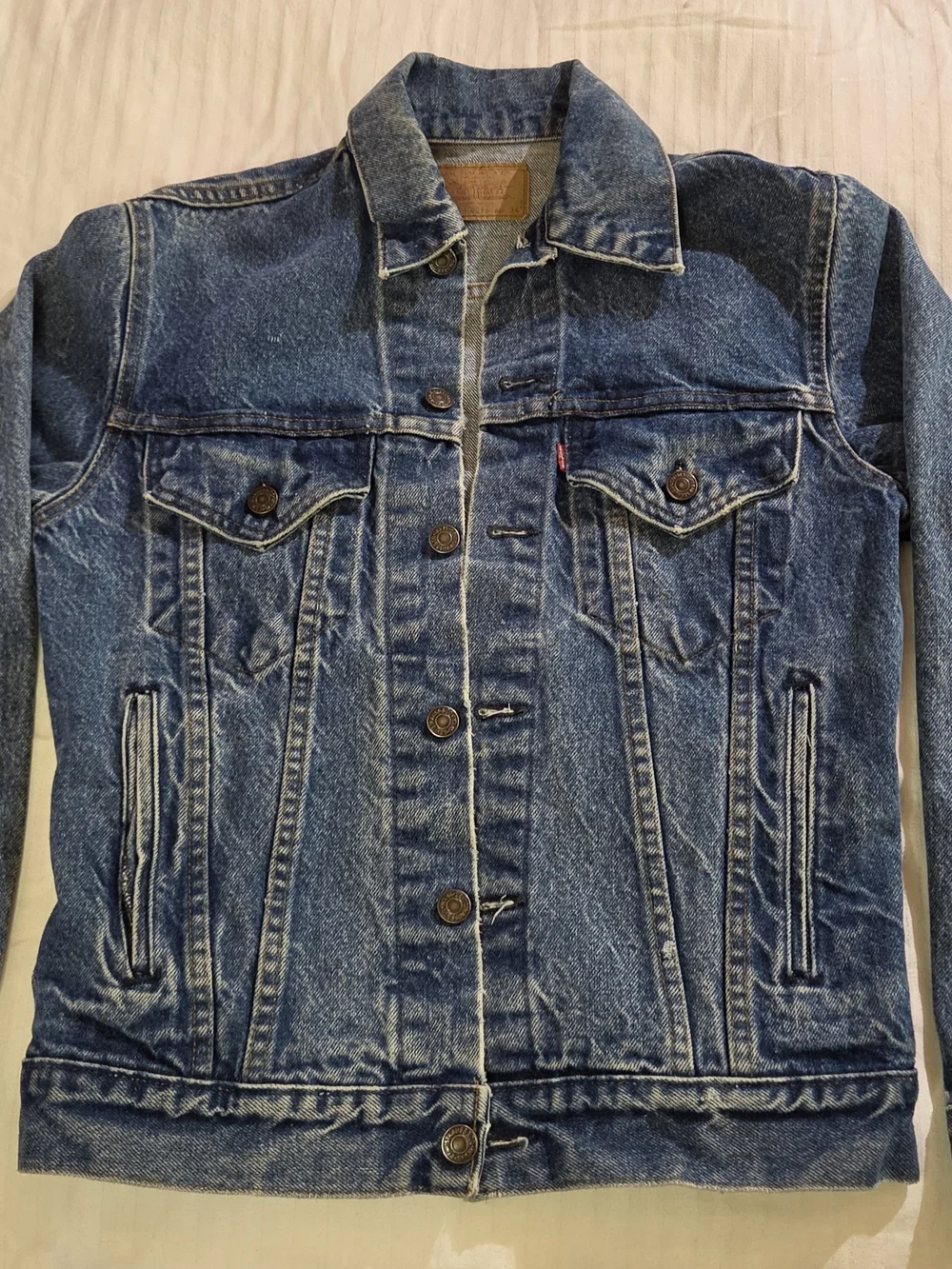 Vintage Levis Type Jacket  (size 34-SMALL) Made in USA